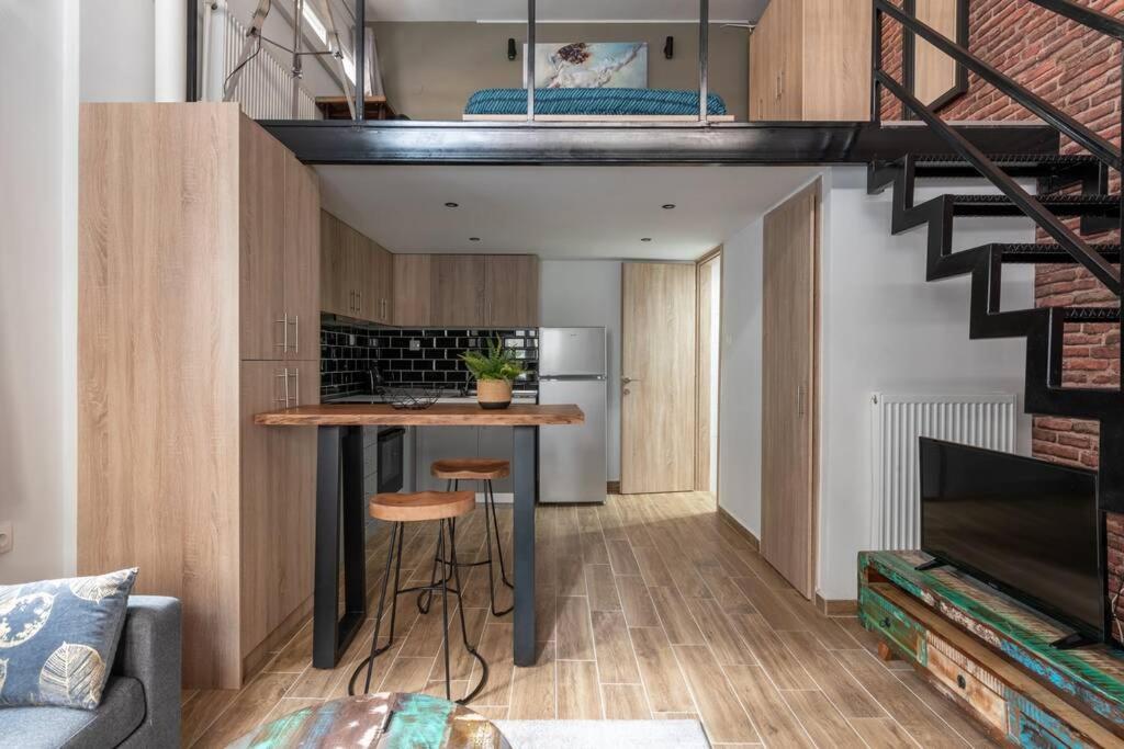 Industrial Loft Near Seaside W 200Mbps Lejlighed Thessaloníki Eksteriør billede
