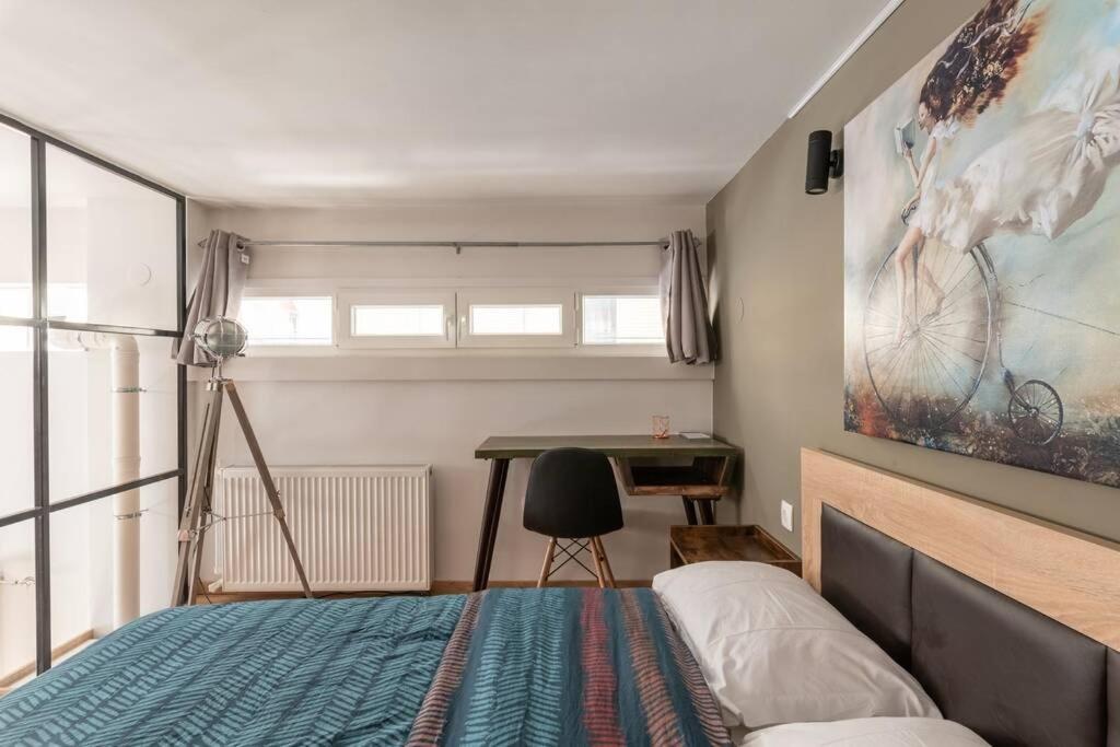 Industrial Loft Near Seaside W 200Mbps Lejlighed Thessaloníki Eksteriør billede